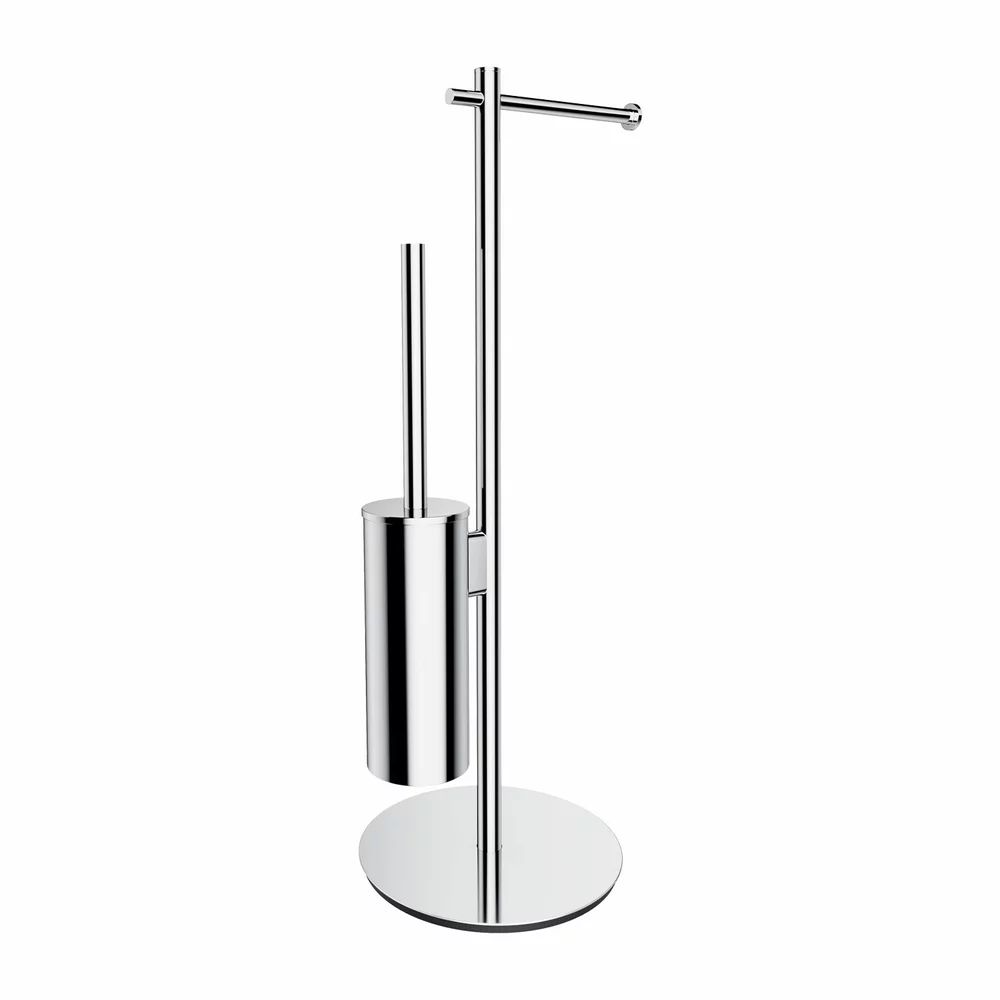 Suport hartie freestanding cu spatiu pentru perie Omnires Modern Project