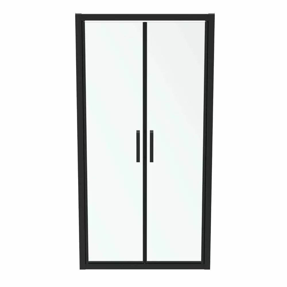 Usa batanta cu segment fix 100 cm negru mat Ideal standard Connect 2