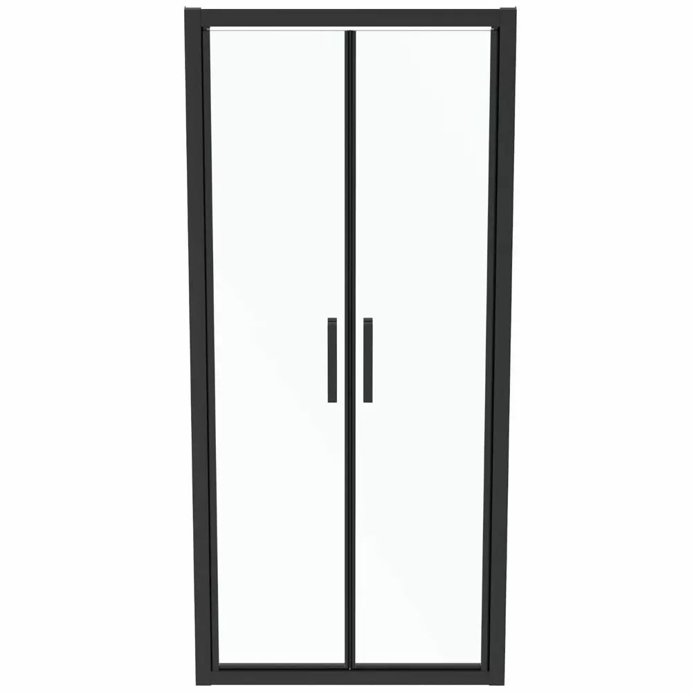 Usa batanta cu segment fix 90 cm negru mat Ideal standard Connect 2