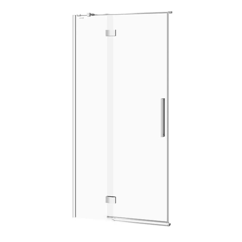 Usa de nisa batanta Cersanit Crea 100 cm sticla 8 mm crom stanga
