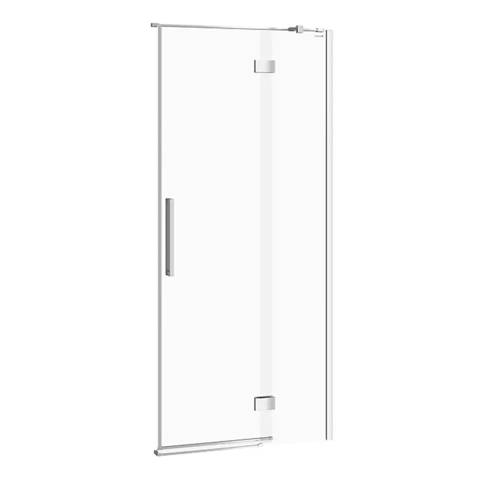 Usa de nisa batanta Cersanit Crea 90 cm sticla 8 mm crom dreapta