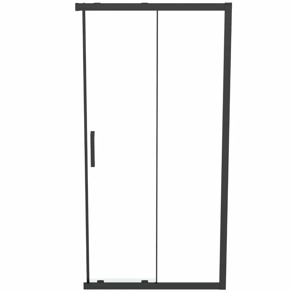 Usa glisanta cu segment fix 100 cm negru mat Ideal Standard Connect 2 K9262V3