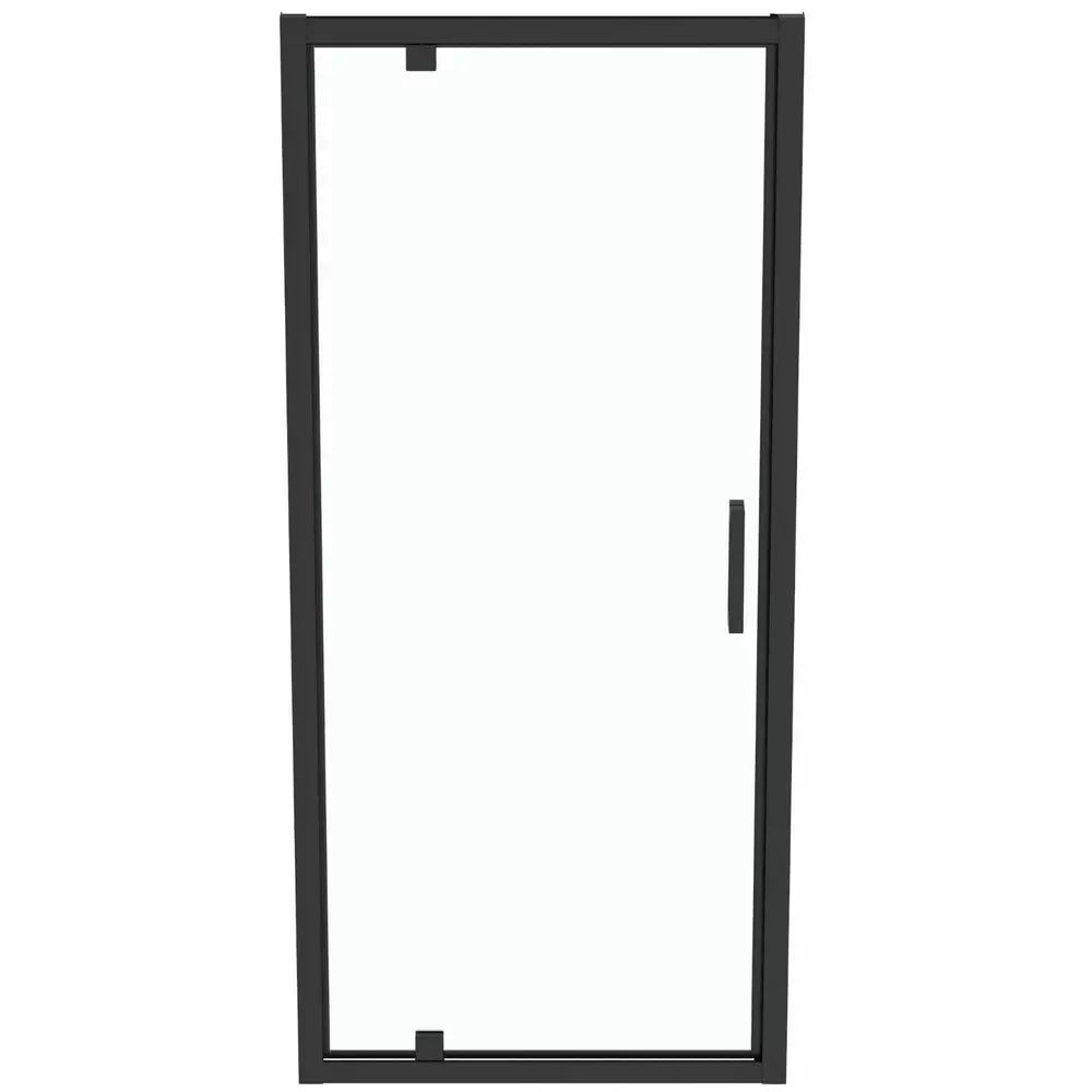 Usa pivotanta cu segment fix 90 cm negru mat Ideal Standard Connect 2