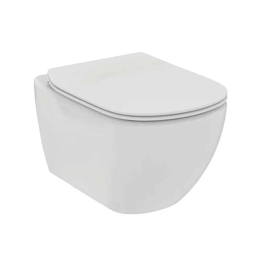 Vas wc suspendat Rimless cu functie bideu alb Ideal Standard Tesi