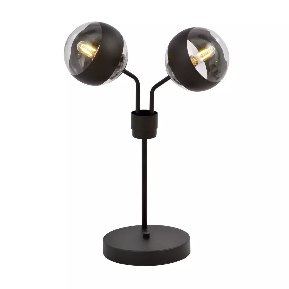 Veioza Emibig Nova 2 negru/transparent