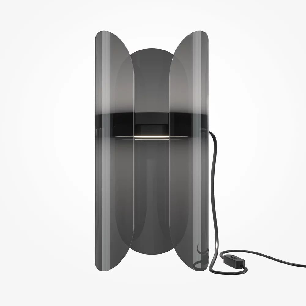 Veioza Maytoni Insight negru/transparent LED