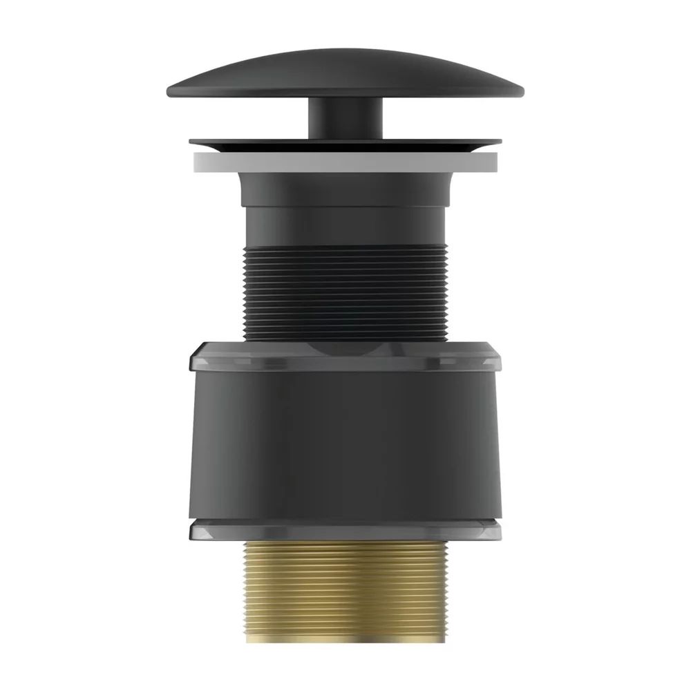 Ventil Ideal Standard pentru lavoare fara preaplin negru mat