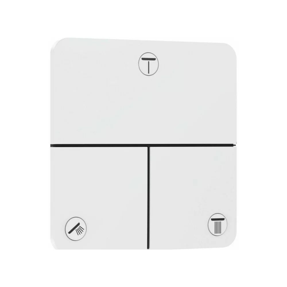 Ventil incastrat alb mat Hansgrohe ShowerSelect Comfort Q 3 functii