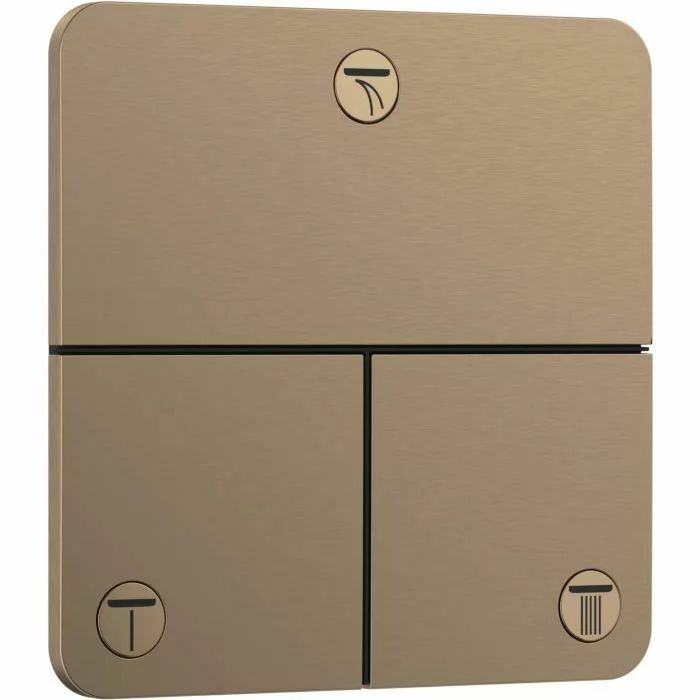 Ventil incastrat bronz periat Hansgrohe ShowerSelect Comfort Q 3 functii