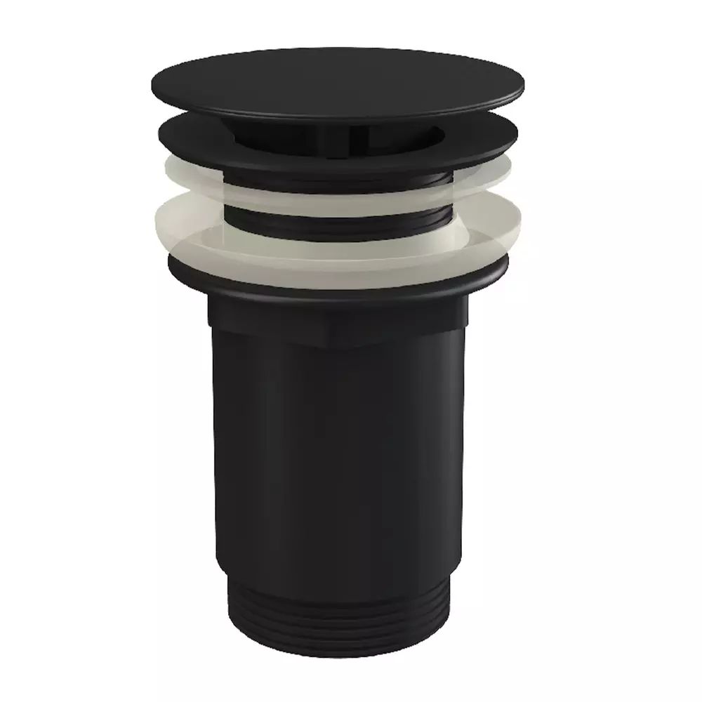 Ventil lavoar Click-Clack Alca dop mare A396 Black