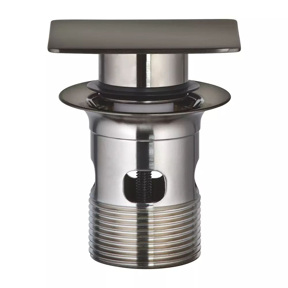 Ventil lavoar Push-Open Grohe antracit periat Hard Graphite