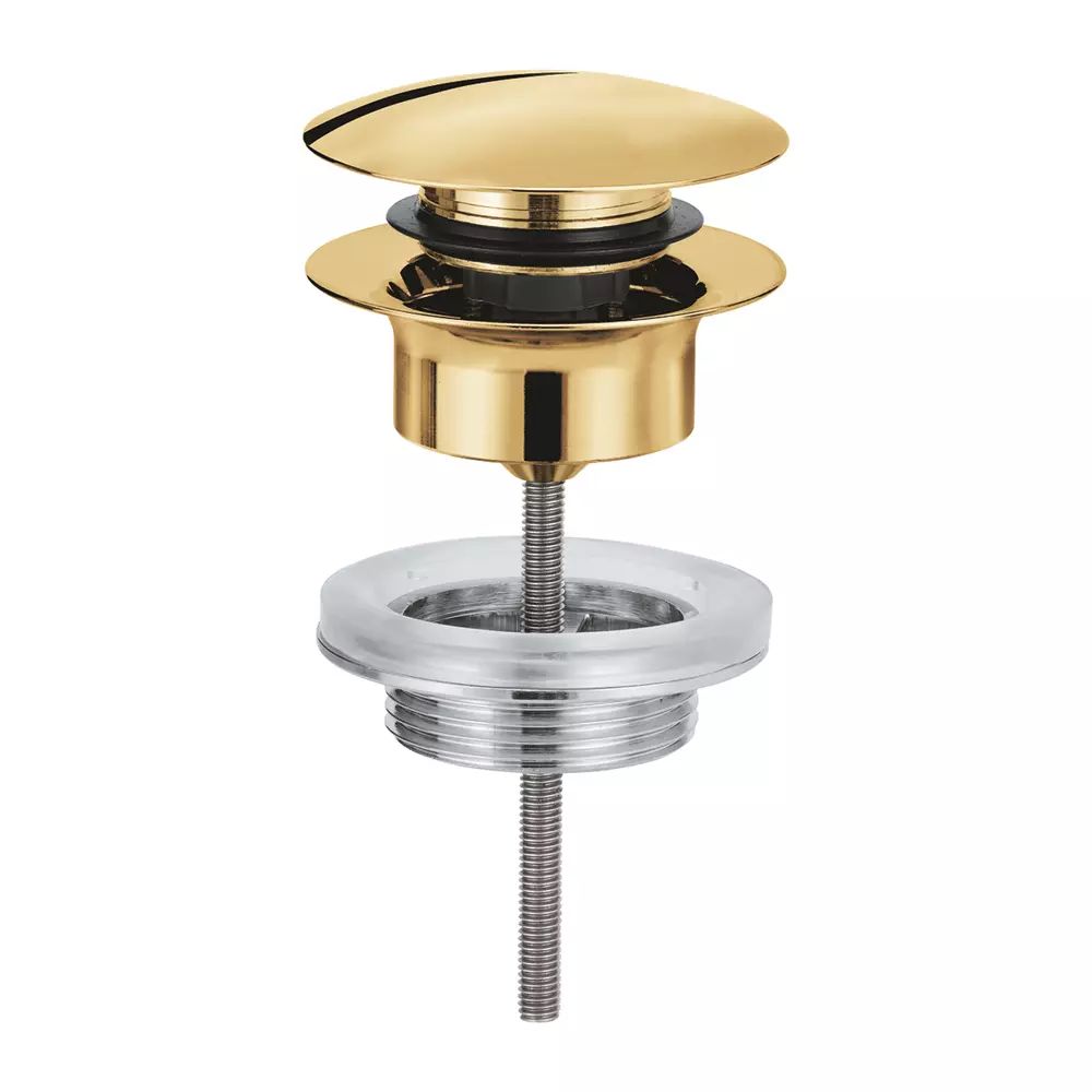 Ventil lavoar Push-Open Grohe Selection auriu lucios Cool Sunrise, universal