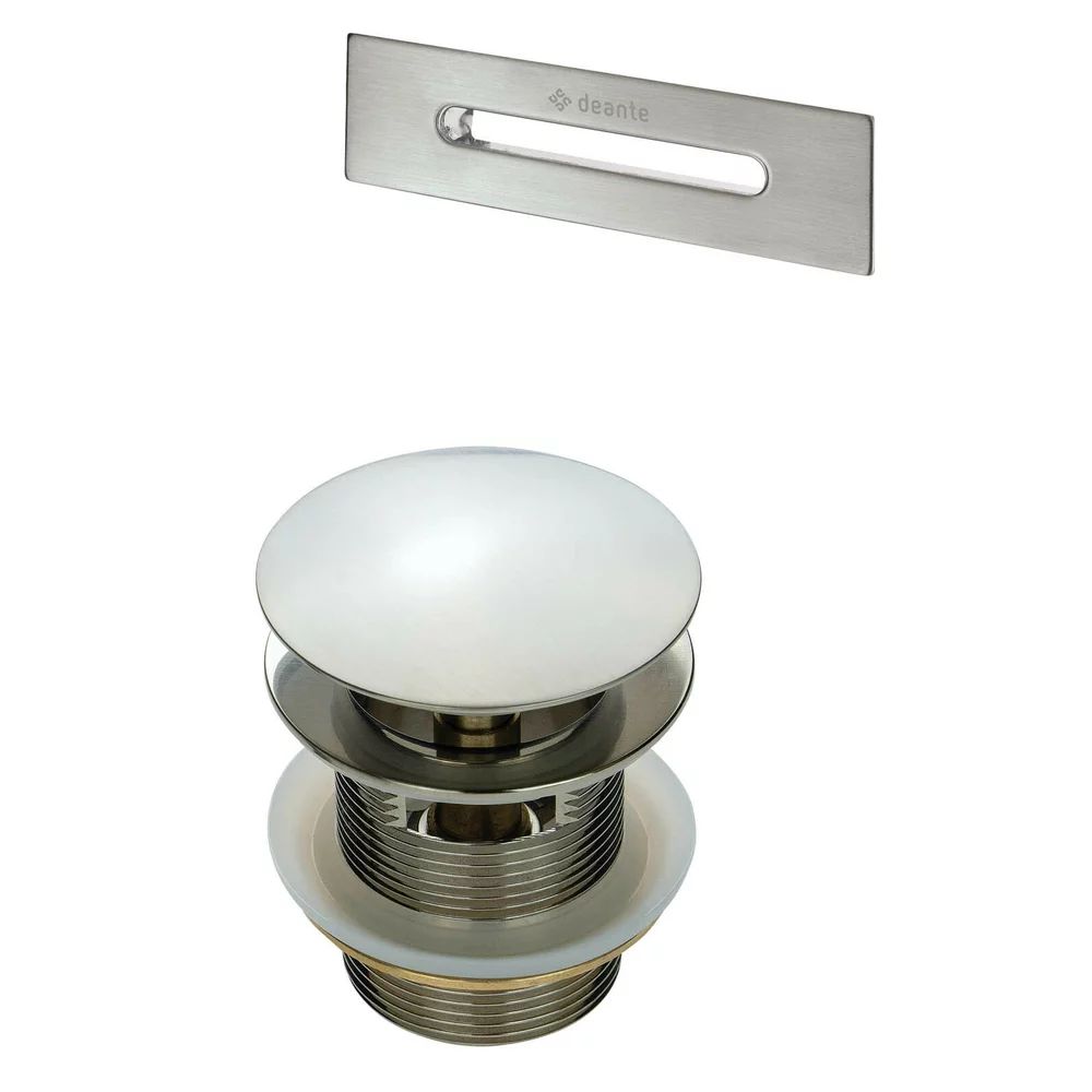 Ventil pentru cada crom periat Click-Clack Deante