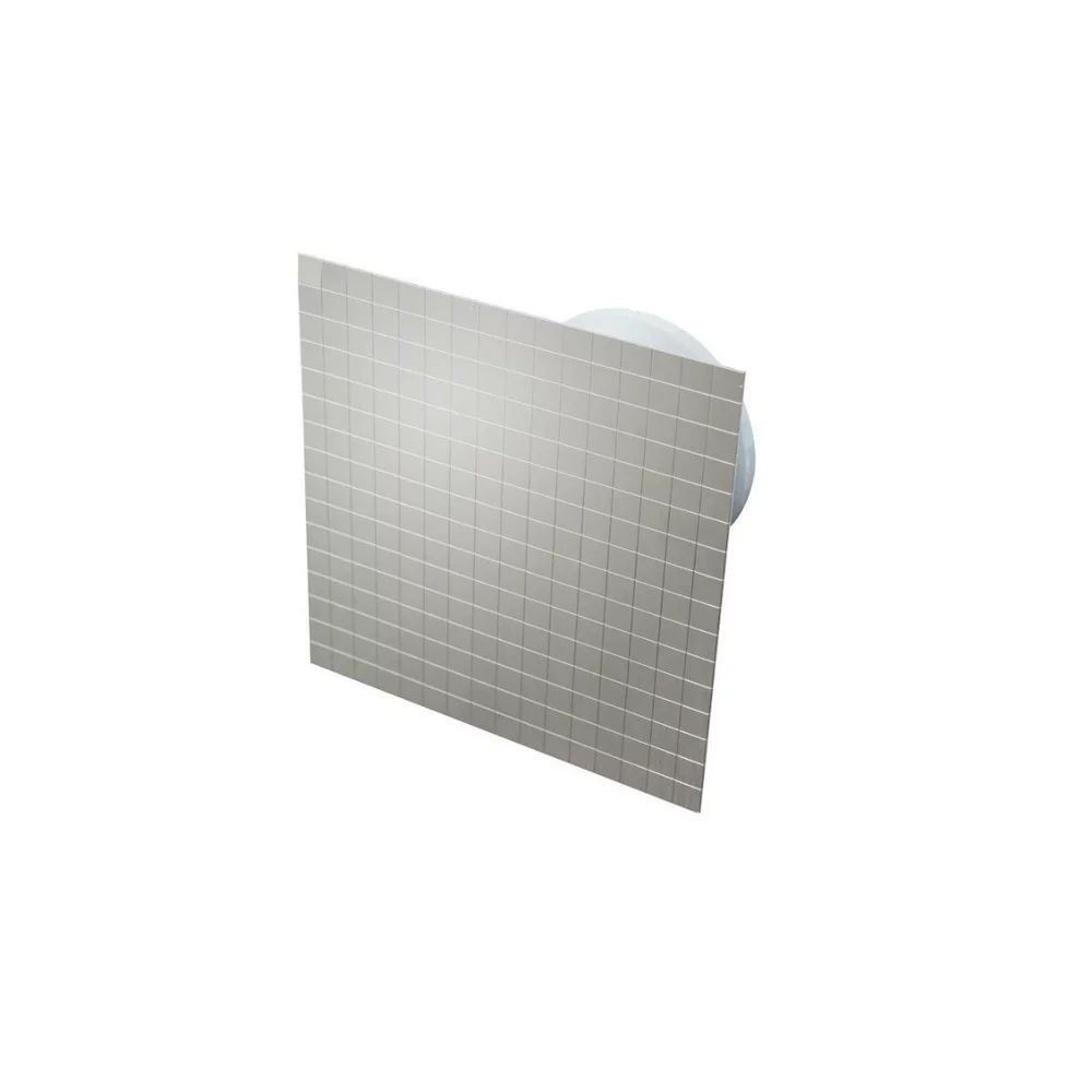 Ventilator baie MMotors MMP argintiu/mozaic sticla cu evacuare 5.5W