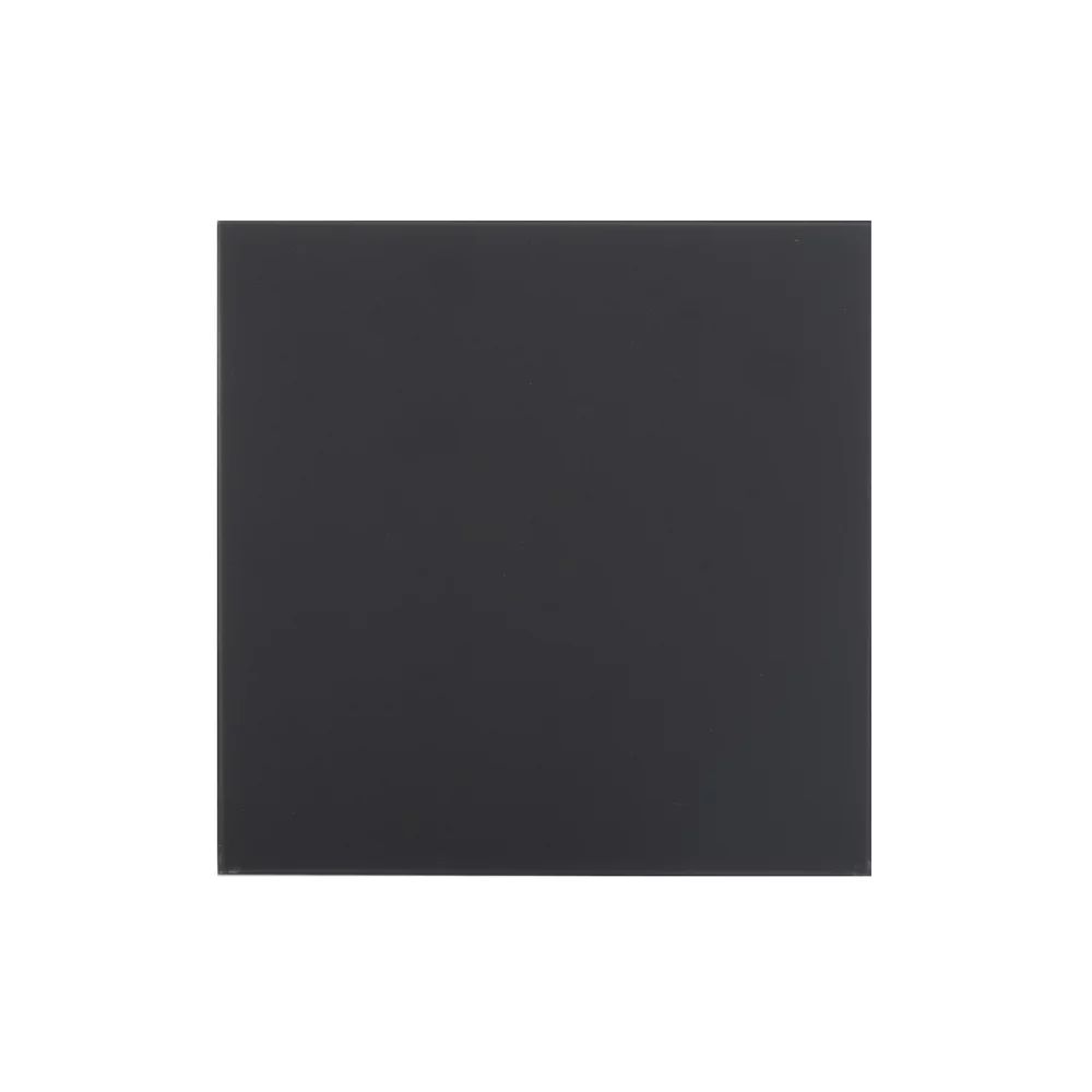 Ventilator baie MMotors MMP patrat negru mat sticla cu evacuare 19W