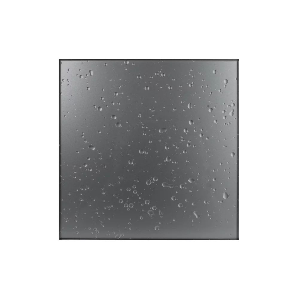 Ventilator baie MMotors MMP sticla cu picaturi gri inchis si evacuare 19W