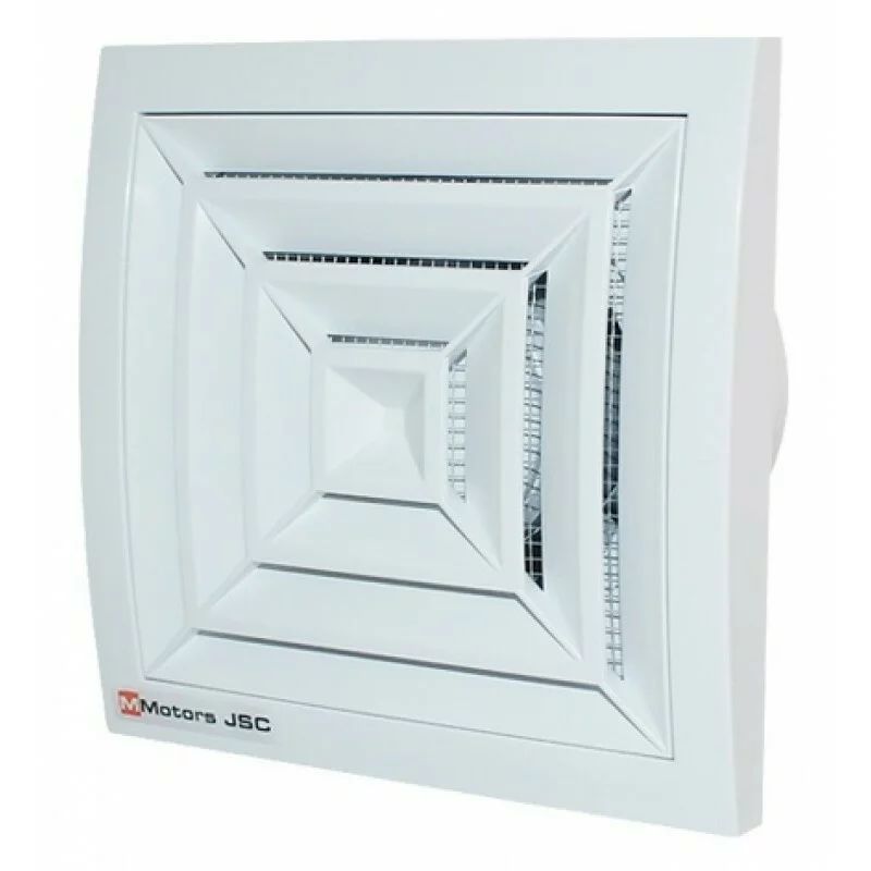 Ventilator baie MMotors MMX alb cu evacuare 13W