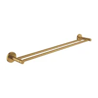 Bara dubla portprosop Grohe Essentials 60 cm auriu periat Cool Sunrise