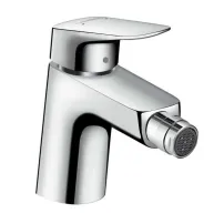 Baterie bideu Hansgrohe Logis 70 monocomanda crom lucios