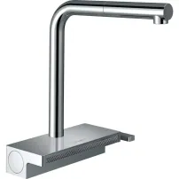 Baterie bucatarie cu dus extractibil Hansgrohe Aquno Select M81 250 cu 2 jeturi