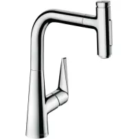 Baterie bucatarie cu dus extractibil Hansgrohe Talis M51 220 cu 2 jeturi