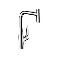 Baterie bucatarie cu dus extractibil Hansgrohe Talis M51 300 cu 2 jeturi