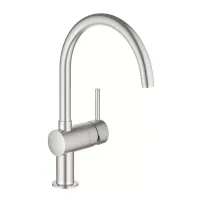 Baterie bucatarie Grohe Minta monocomanda crom periat Supersteel