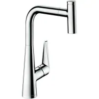 Baterie bucatarie cu dus extractibil Hansgrohe Talis Select M51 300 crom lucios 1 functie