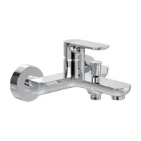 Baterie cada-dus Villeroy&Boch O.novo monocomanda crom lucios