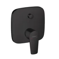 Baterie cada - dus incastrata Hansgrohe Talis E monocomanda negru mat