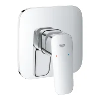 Baterie dus incastrata Grohe Cubeo crom lucios fara corp ingropat