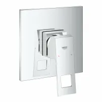 Baterie dus incastrata Grohe Eurocube crom lucios