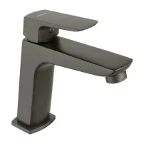 Baterie lavoar Ferro Vitto Verdeline monocomanda gri Gun Metal mat