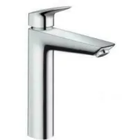 Baterie lavoar inalta Hansgrohe Logis 190 fara ventil crom lucios