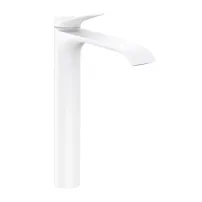 Baterie lavoar inalta Hansgrohe Vivenis 250 monocomanda alb mat