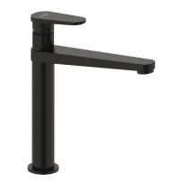 Baterie lavoar inalta Inter Ceramic Bianka monocomanda negru mat