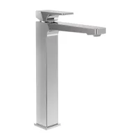 Baterie lavoar inalta Villeroy&Boch Architectura Square crom lucios cu ventil Push-Open