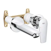 Baterie lavoar incastrata Grohe BauEdge crom cu corp incastrat inclus