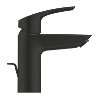 Baterie lavoar monocomanda negru mat Grohe Eurosmart New S