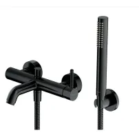 Baterie pentru cada cu set de dus Omnires Y negru