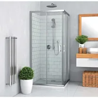 Cabina de dus patrata cu usi glisante Roth Lega Line LLS2 900 90x90