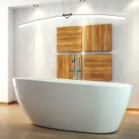 Cada freestanding Besco Goya 160x70 cm