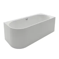 Cada freestanding Kreiner Andrea 175x75 cm finisaj alb dreapta lipita de perete, BTW