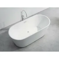 Cada freestanding Rune Esir 160x75 cm finisaj alb