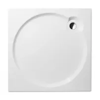 Cadita dus plata patrata Roth Aloha-Flat 90x90