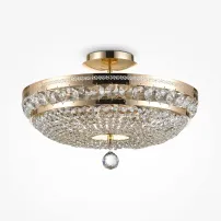 Candelabru Maytoni Ottilia auriu 6 becuri
