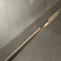 Capac pentru rigola Geberit CleanLine80 30-130 cm champagne