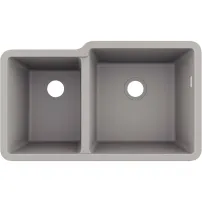 Chiuveta compozit gri Hansgrohe S51 SilicaTec 82x48.5 cm