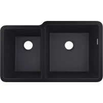 Chiuveta compozit negru grafit Hansgrohe S51 SilicaTec 82x48.5 cm