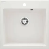 Chiuveta granit Deante Evora 50x50 cm alb